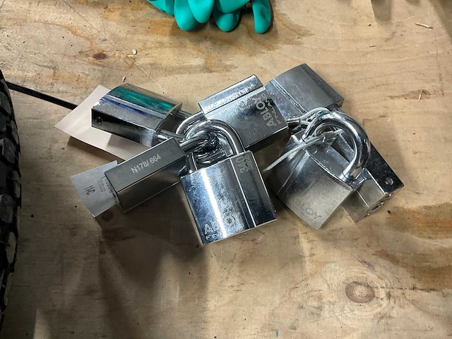 Abloy finland hangslot (8x) - afbeelding 1 van  1