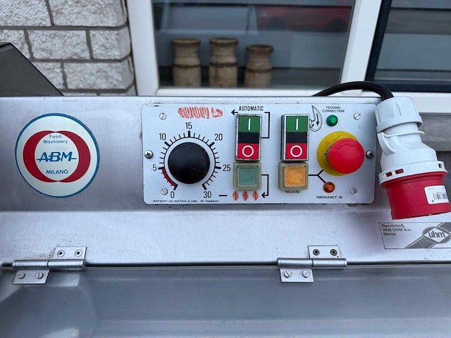 Abm - 750l - bevroren vleessnijmachine / slicer - afbeelding 2 van  5