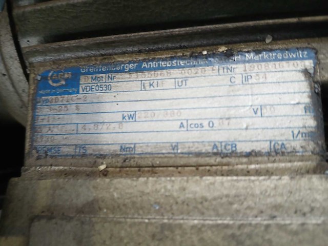 Abm - hydraulische pomp met cilinders - afbeelding 2 van  4