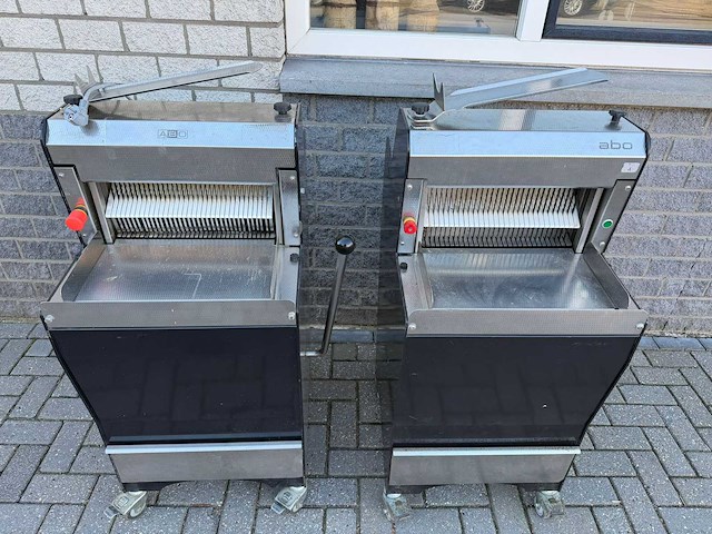 Abo 2x - de luxe aut 11 / 12 mm - broodsnijmachine - afbeelding 2 van  5