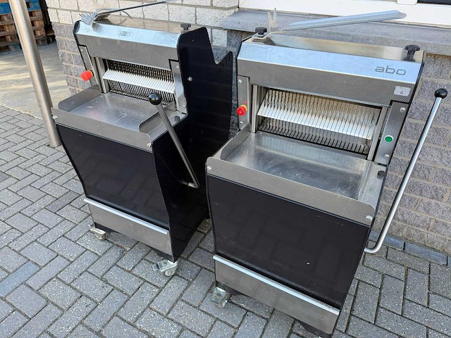 Abo 2x - de luxe aut 11 / 12 mm - broodsnijmachine - afbeelding 1 van  4