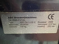 Abo 2x - de luxe aut 11 / 12 mm - broodsnijmachine - afbeelding 4 van  4