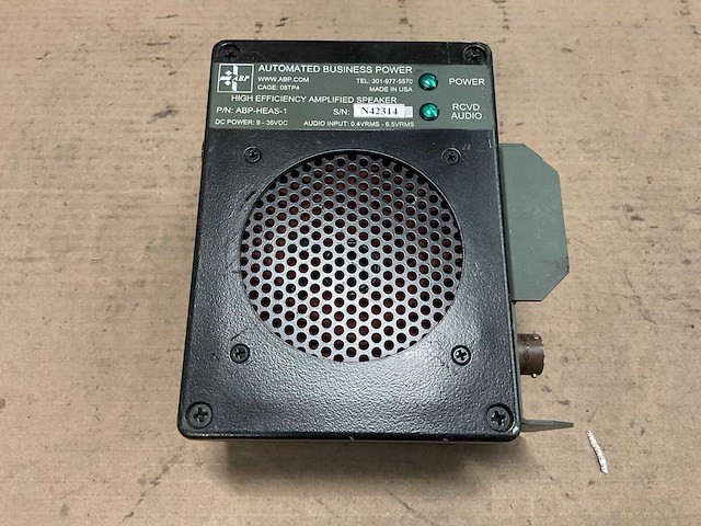 Abp amplified speaker - afbeelding 5 van  5