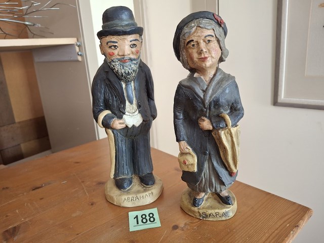 Abraham en sarah 30 cm hoog - afbeelding 3 van  3