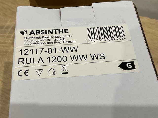 Absinthe - rula 1200 pendant light - warm white - hanglamp (6x) - afbeelding 7 van  7