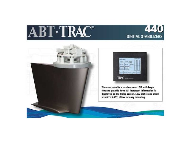 Abt-trac 440 hydraulic digital fin stabilization system kit - afbeelding 5 van  8