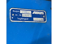 Abus - 2002 - elektrische takel 2000 kg - afbeelding 11 van  11