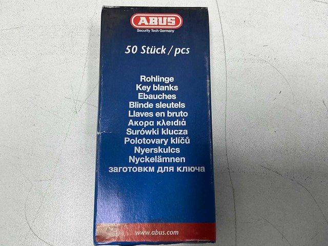 Abus - blinde sleutels (59x) - afbeelding 6 van  9