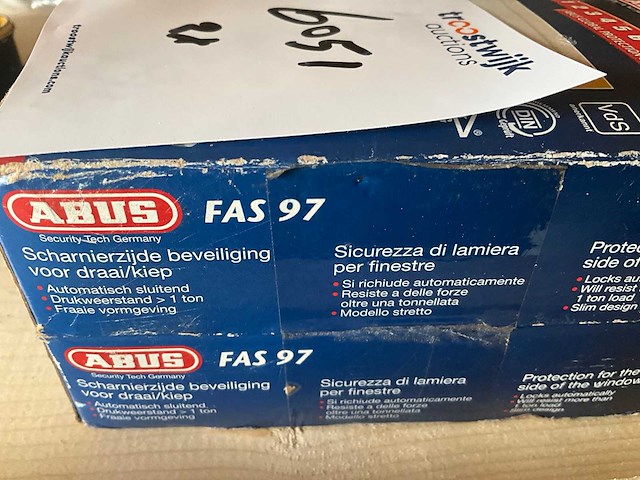 Abus - fas 97 - raambeslag (2x) - afbeelding 4 van  4