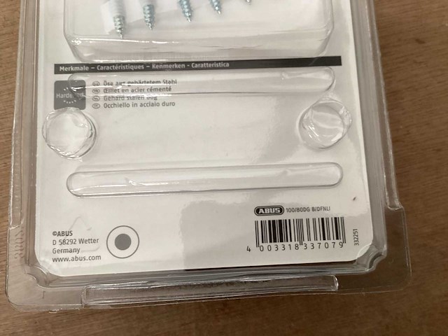 Abus 100/80dg kist overval (50x) - afbeelding 5 van  5