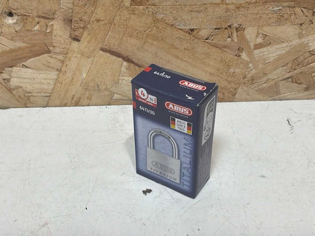 Abus 64ti/30mm hangslot titalium (37x) - afbeelding 5 van  8