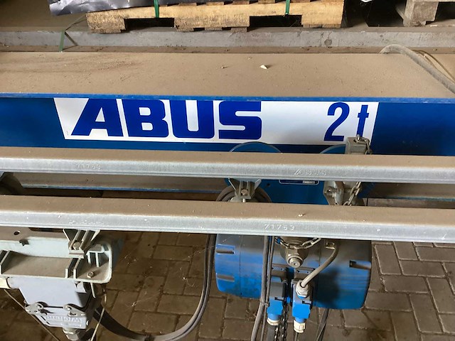 Abus bovenloopkraan 2 ton - afbeelding 12 van  13