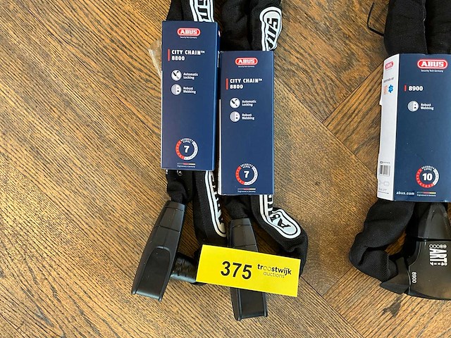 Abus city chain 8800 / 8900 kettingslot (4x) - afbeelding 2 van  3