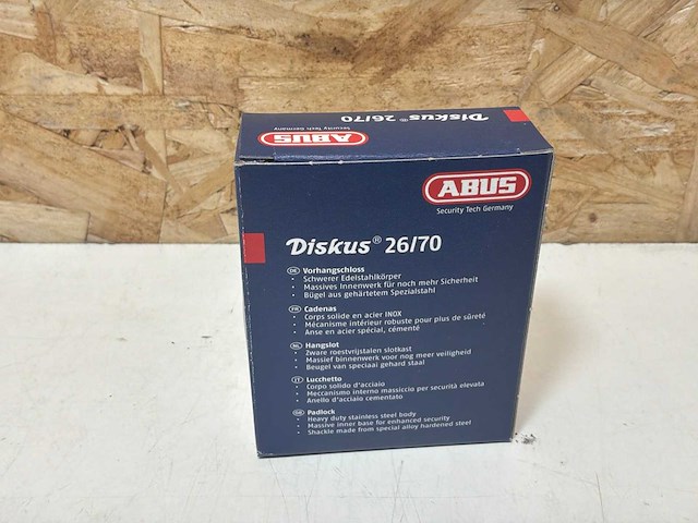 Abus diskusslot 26/70 (6x) - afbeelding 4 van  6