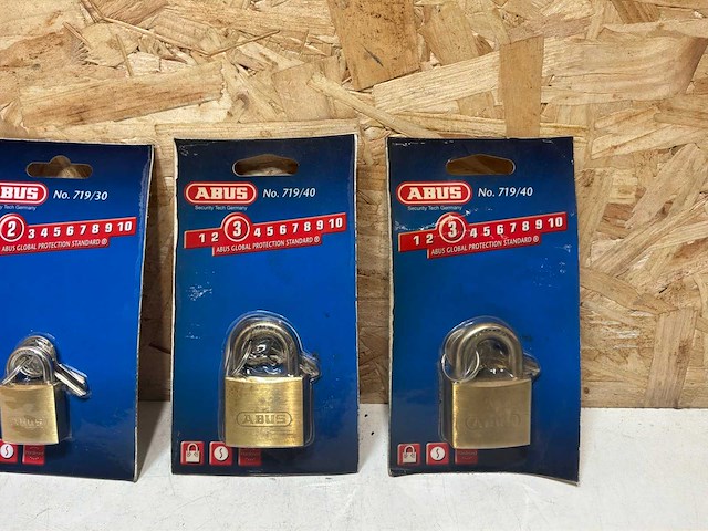 Abus diverse hangsloten (6x) - afbeelding 2 van  6