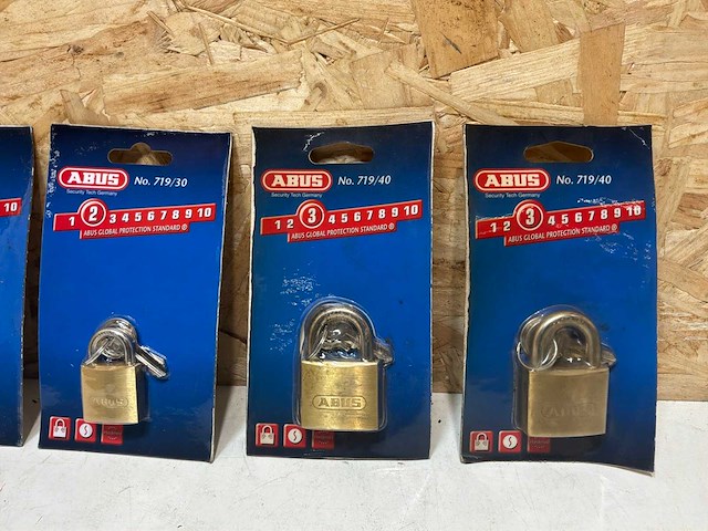 Abus diverse hangsloten (6x) - afbeelding 3 van  6