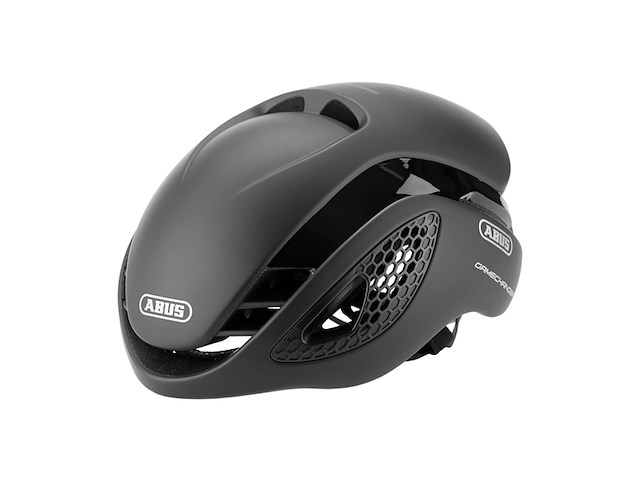 Abus gamechanger fietshelm maat l (58-62 cm) velvet black - afbeelding 1 van  4