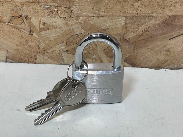 Abus hangslot 64ti/50 ka-6512- titalium (24x) - afbeelding 4 van  8