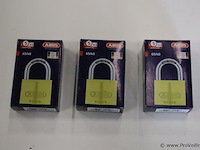 Abus hangsloten 65/40 ka6401 - 3 stuks - afbeelding 1 van  3