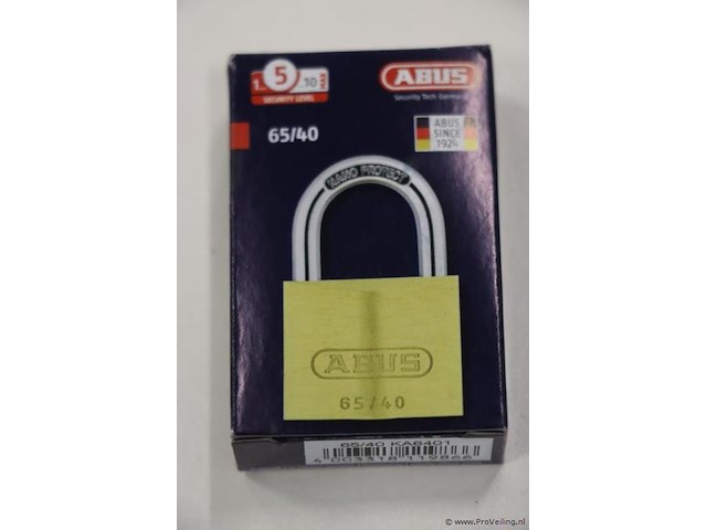 Abus hangsloten 65/40 ka6401 - 3 stuks - afbeelding 2 van  3