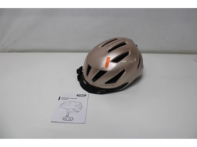 Abus helm pedelec 2.0 champagne goud m 52 - 57cm - afbeelding 3 van  4