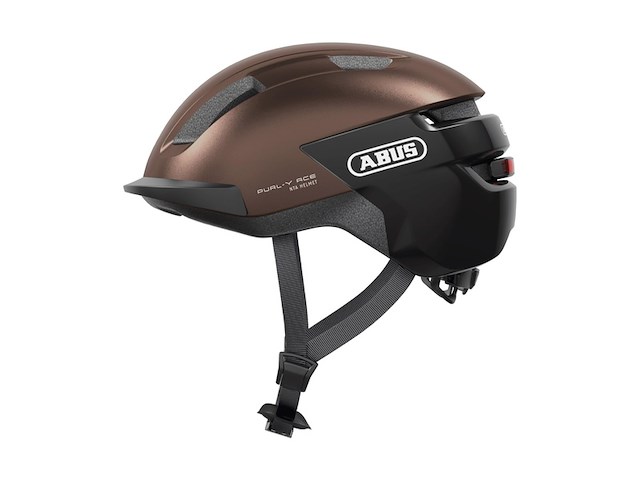 Abus helm purly ace metallic copper l 57-61cm - afbeelding 2 van  6