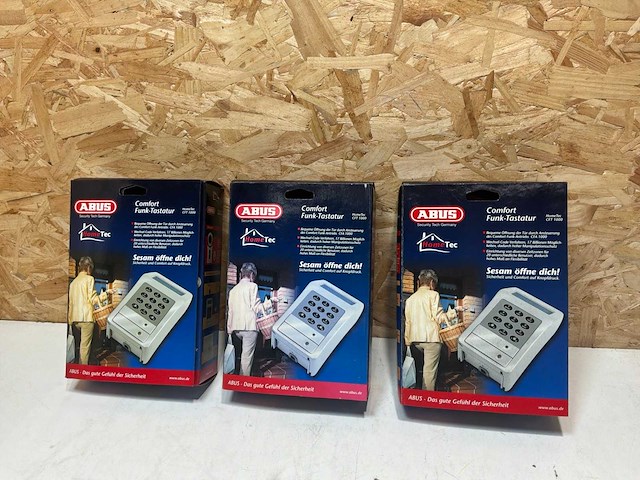 Abus hometec cft 1000 draadloos toetsenbord (3x) - afbeelding 4 van  10