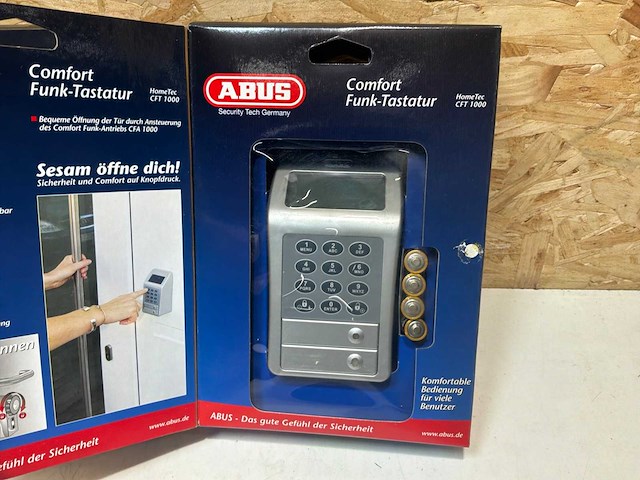 Abus hometec cft 1000 draadloos toetsenbord (3x) - afbeelding 8 van  10