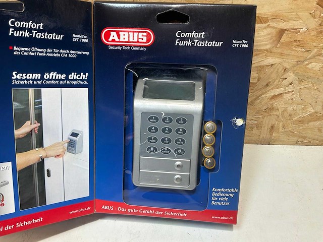 Abus hometec cft 1000 draadloos toetsenbord (3x) - afbeelding 9 van  10