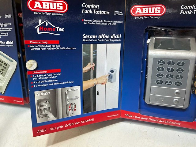 Abus hometec cft 1000 draadloos toetsenbord (3x) - afbeelding 10 van  10