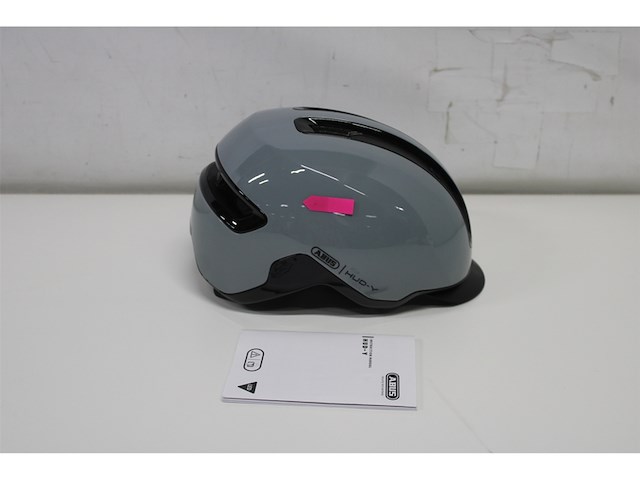 Abus hud-y ace fietshelm race grey m 54- 58 cm - afbeelding 5 van  6