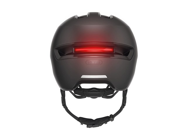 Abus hudy ace fietshelm velvet black m 54 -58 cm - afbeelding 2 van  6