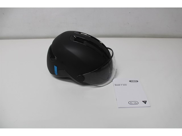 Abus hudy ace fietshelm velvet black m 54 -58 cm - afbeelding 5 van  6