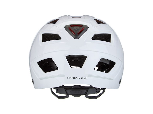 Abus hyban 2.0 stadshelm wit maat m - afbeelding 3 van  3