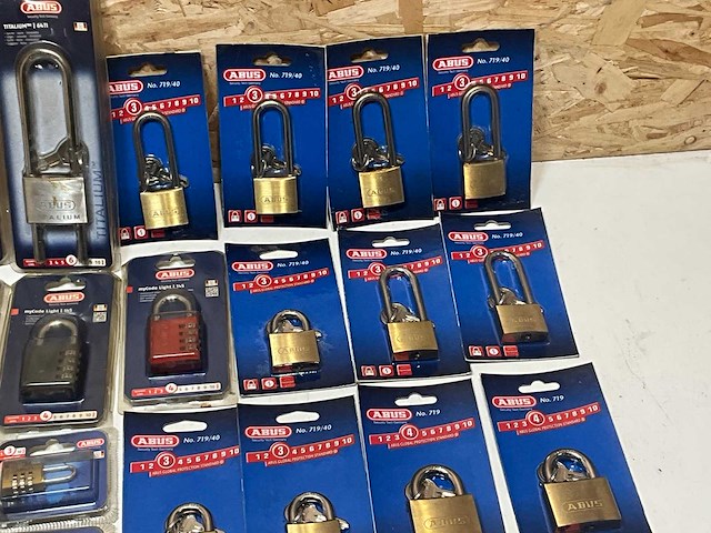 Abus partij diverse hangsloten (40x) - afbeelding 2 van  10