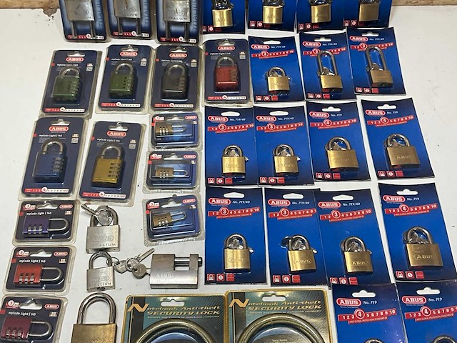 Abus partij diverse hangsloten (40x) - afbeelding 5 van  10