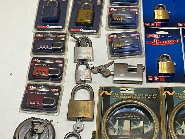 Abus partij diverse hangsloten (40x) - afbeelding 7 van  10