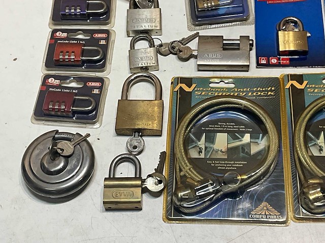 Abus partij diverse hangsloten (40x) - afbeelding 8 van  10