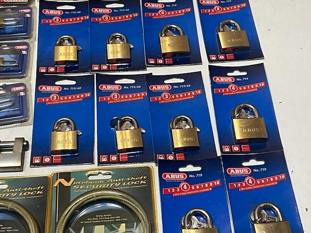 Abus partij diverse hangsloten (40x) - afbeelding 10 van  10