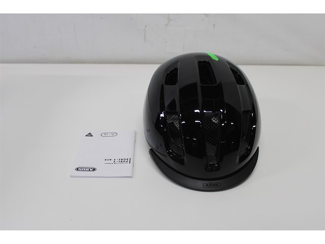 Abus pedelec 1.2 fietshelm shiny blackmaat m 52-57 cm - afbeelding 2 van  3