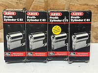 Abus profielcilinderslot c83 (4x) - afbeelding 1 van  3