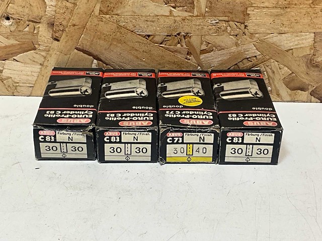 Abus profielcilinderslot c83 (4x) - afbeelding 3 van  3