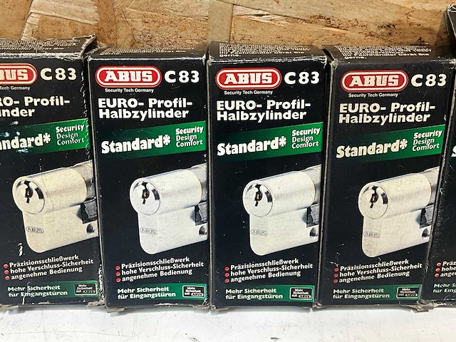 Abus profielcilinderslot c83 (6x) - afbeelding 2 van  4