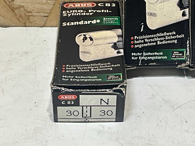 Abus profielcilinderslot c83 (6x) - afbeelding 3 van  4