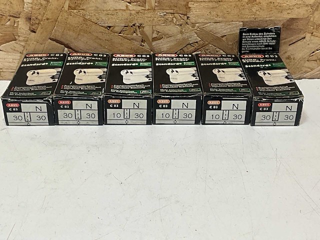 Abus profielcilinderslot c83 (6x) - afbeelding 4 van  4