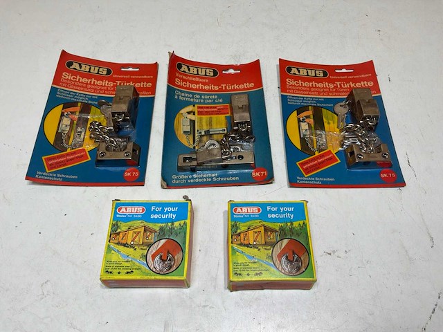 Abus sloten (5x) - afbeelding 2 van  8