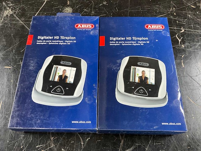 Abus tvac80000a digitale hd deurspion (2x) - afbeelding 2 van  4