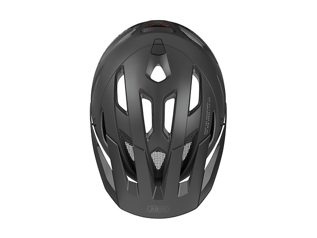Abus urban-i 3.0 ace fietshelm met led-achterlicht zwart m - afbeelding 4 van  6
