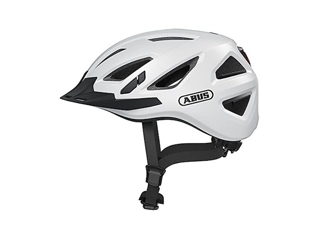 Abus urban-i 3.0 fietshelm maat m 52-58 cm polar white - afbeelding 1 van  3