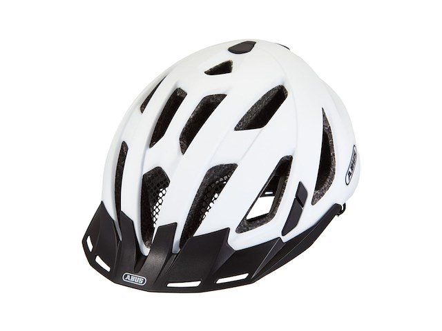 Abus urban-i 3.0 fietshelm maat m 52-58 cm polar white - afbeelding 3 van  3
